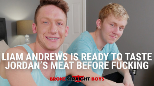 Liam Andrews Is Ready To Taste Jordan’s Meat Before Fucking