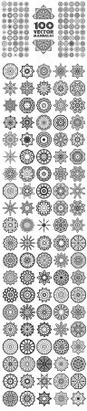 100 Vector Mandalas Collection