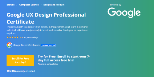 Coursera - Google UX Design Professional Certificate [AhLaN]