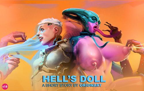 ORIONART - Hell's Doll Porn Comic