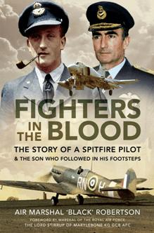Fighters in the Blood : The Story of a Spitfire Pilot   And the Son Who Followed in His Footsteps