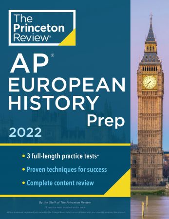 Princeton Review AP European History Prep, 2022 (College Test Preparation) by The Princeton Review