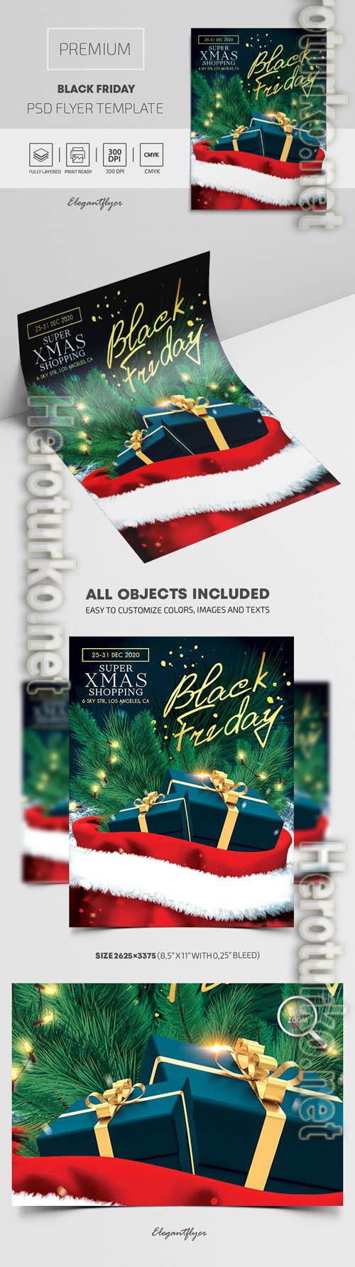 Black Friday Premium PSD Flyer Templatee