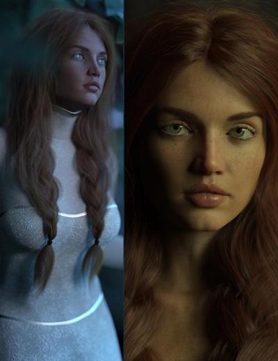 RY BELYNDA CHARACTER, HAIR AND RENDER BUNDLE