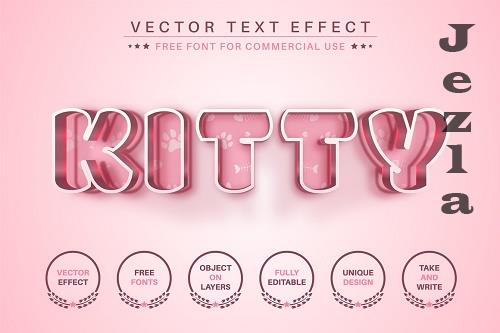 Kitty - Editable Text Effect - 6514538