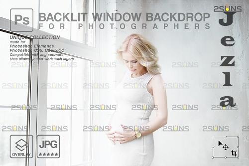 Curtain backdrop & Maternity digital photography backdrop V10 - 1447862