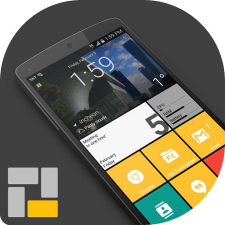 Square Home Premium — Launcher Windows style 2.2.6 (Android)
