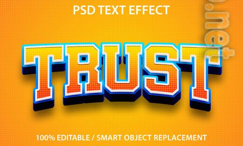 Editable text effect trust premium Premium Psd Editable text effect trust premium Premium Psd