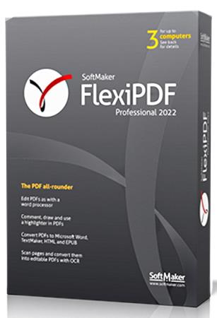 постер к SoftMaker FlexiPDF 2022 Professional 3.0.6