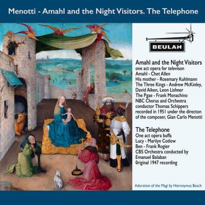 Various Artists   Menotti Amahl and the Night Visitors the Telephone (2021)