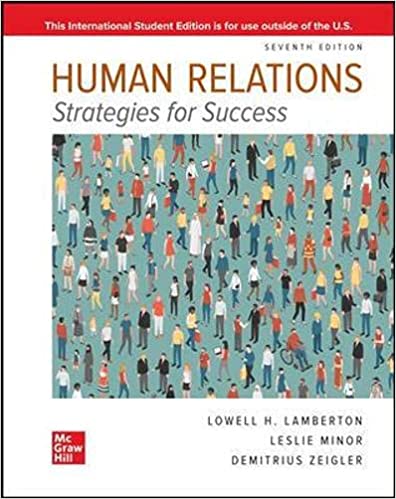 Human Relations Strategies for Success, 7th Edition