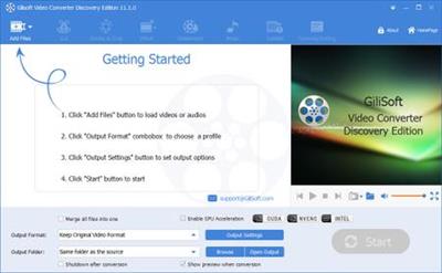 GiliSoft Video Converter Discovery Edition 11.2.0