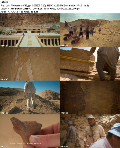 Lost Treasures of Egypt S03E05 720p HEVC x265-MeGusta