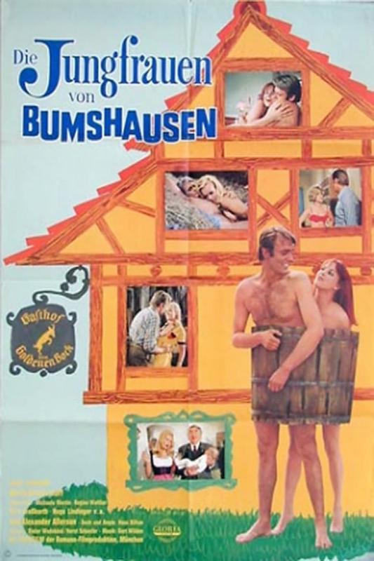 Die Jungfrauen von Bumshausen / Беги, дева, беги (1970) (Hans Billian, Romano Film) [1970 г., Comedy, BDRip, 1080p] [rus]