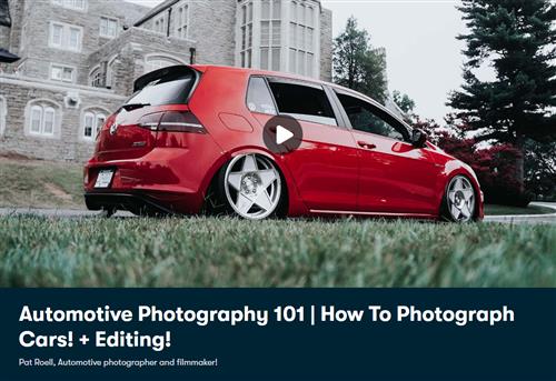 Automotive Photography 101 - How To Photograph Cars! + Editing!