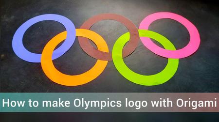 Skillshare - How to make Olympic logo with Origami
