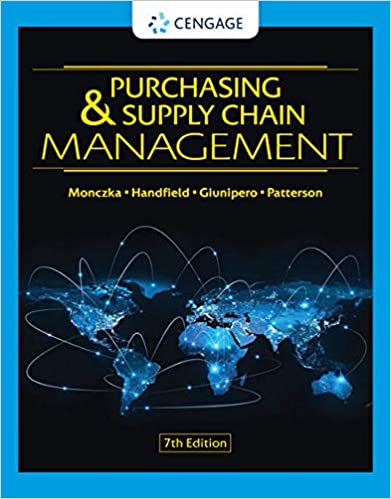 Purchasing & Supply Chain Management, 7th Edition