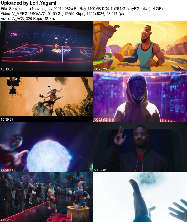 Space Jam a New Legacy (2021) 1080p BluRay DD5 1 x264-GalaxyRG