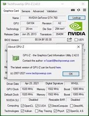 GPU-Z 2.42.0 + ASUS_ROG (x86-x64) (2021) (Eng)
