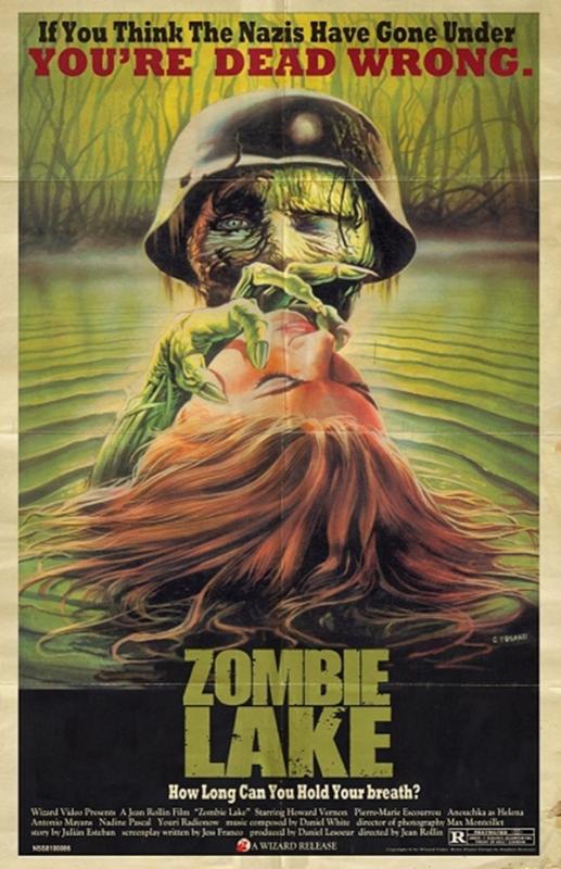 Zombie Lake / Озеро живых мертвецов (Jean Rollin,Julian de Laserna(uncredited), Eurociné) [1981 г., Action,Horror, BDRip, 1080p] [rus]