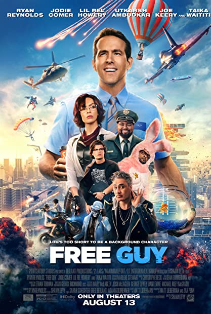 Free Guy 2021 720p BluRay 999MB HQ x265 10bit-GalaxyRG