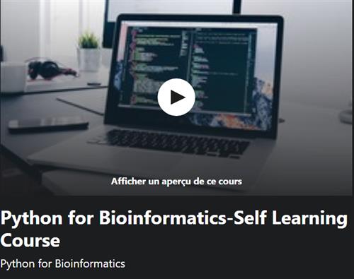Udemy - Python for Bioinformatics-Self Learning Course
