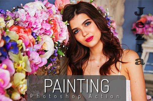 Painting Photoshop Action - 6137347