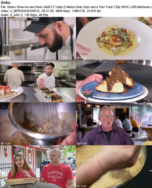Diners Drive-Ins and Dives S40E12 Triple D Nation Diner Eats and a Fieri Treat 720p HEVC x265-MeG...