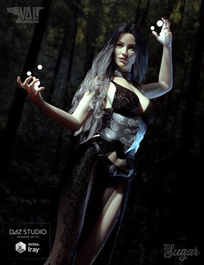 WICKED SORCERESS POSES FOR GENESIS 8 FEMALE(S)