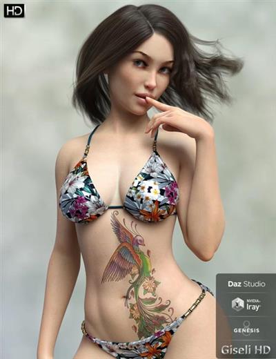 GISELI HD FOR GENESIS 8 FEMALE