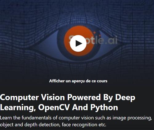 Udemy - Computer Vision Powered By Deep Learning, OpenCV And Python