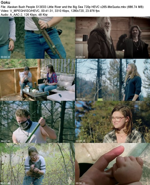 Alaskan Bush People S13E03 Little River and the Big Sea 720p HEVC x265-MeGusta