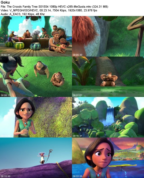 The Croods Family Tree S01E04 1080p HEVC x265-MeGusta