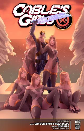 Tracy Scops - House Of XXX - Cable's Girls (X-Men) 2 Porn Comics