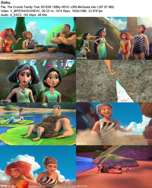 The Croods Family Tree S01E06 1080p HEVC x265-MeGusta