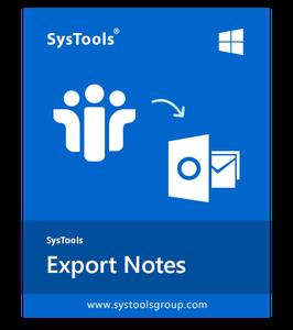 SysTools Export Notes 11.1