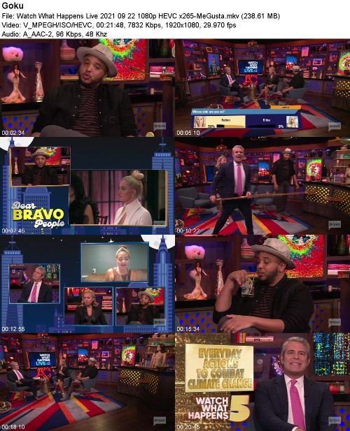 Watch What Happens Live 2021 09 22 1080p HEVC x265-MeGusta