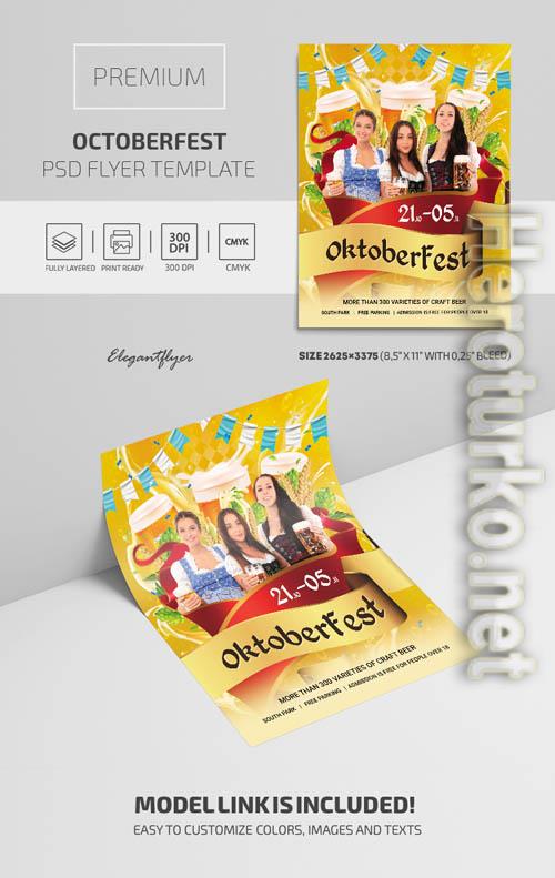 OctoberFest Premium PSD Flyer Template