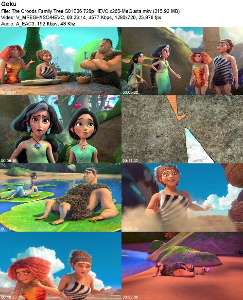 The Croods Family Tree S01E06 720p HEVC x265-MeGusta