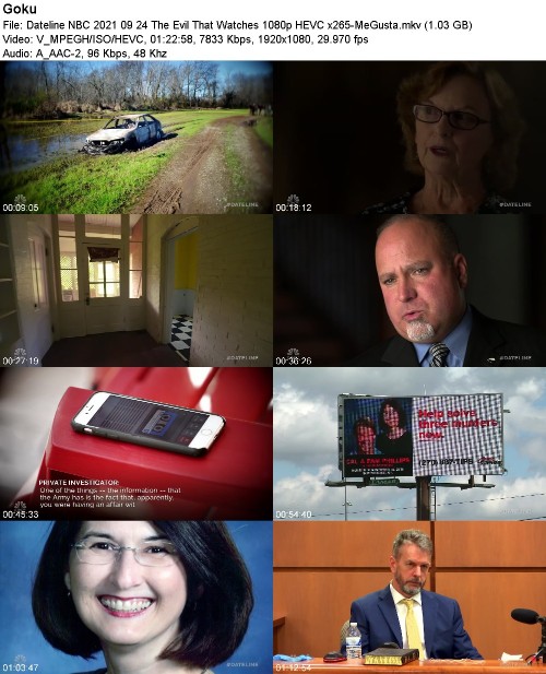 Dateline NBC 2021 09 24 The Evil That Watches 1080p HEVC x265-MeGusta