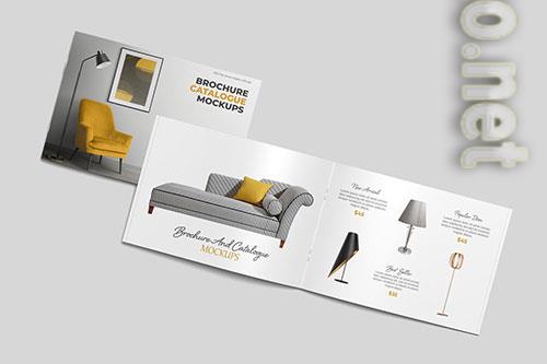 Landscape Brochure and Catalog Mockups Landscape Brochure and Catalog Mockups
