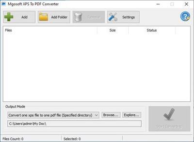 Mgosoft XPS To PDF Converter 12.3.2 Portable