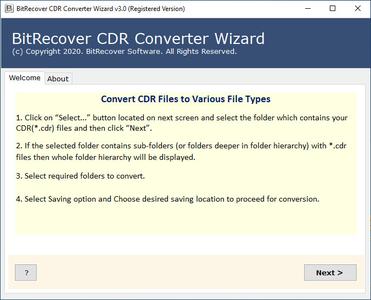 BitRecover CDR Converter Wizard 3.4