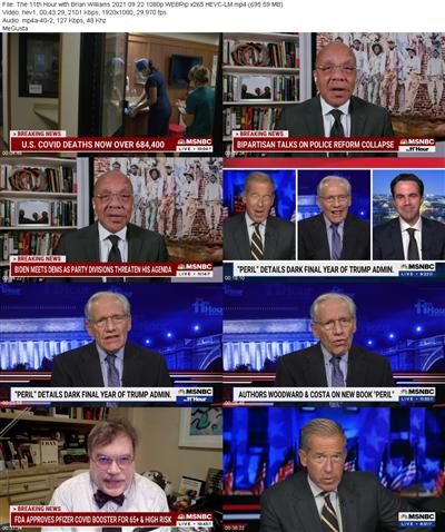The 11th Hour with Brian Williams 2021 09 22 1080p WEBRip x265 HEVC LM