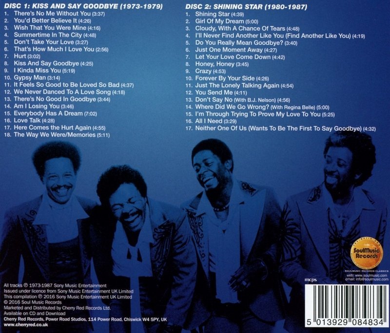 The Manhattans - I Kinda Miss You (The Anthology: Columbia Records 1973-87) (Remastered, 2017) 2CD Lossless