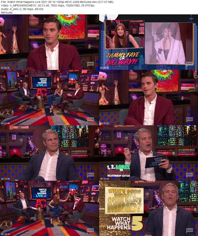 Watch What Happens Live 2021 09 16 1080p HEVC x265 