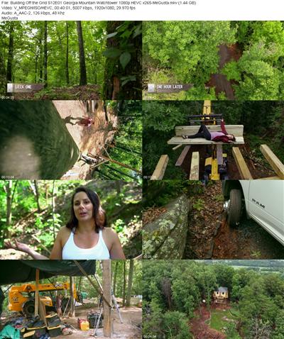 Building Off the Grid S12E01 Georgia Mountain Watchtower 1080p HEVC x265 