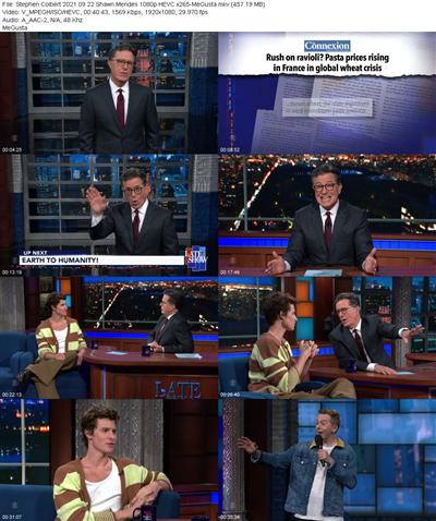 Stephen Colbert 2021 09 22 Shawn Mendes 1080p HEVC x265 