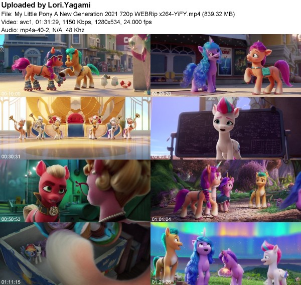My Little Pony A New Generation (2021) 720p WEBRip x264-YiFY