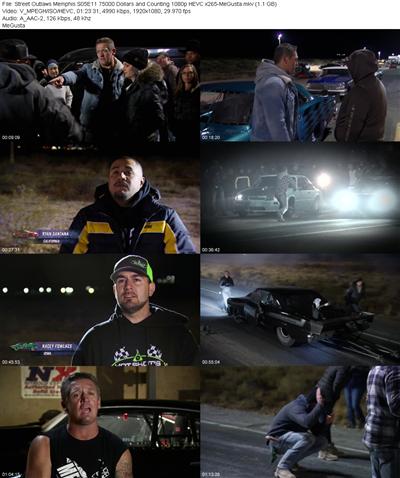 Street Outlaws Memphis S05E11 75000 Dollars and Counting 1080p HEVC x265 